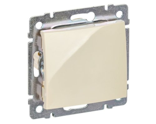 Valena DIY выключатель 1-клавишный, скрытой установки, слоновая кость (695600)