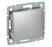 Valena DIY переключатель 1-клавишный, скрытой установки, алюминий (694338)