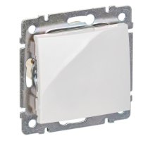 Valena DIY переключатель проходной 1-клавишный, скрытой установки, белый (694262)