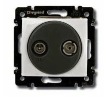 Valena DIY розетка TV-FM оконечная, скрытой установки, слоновая кость (695620)