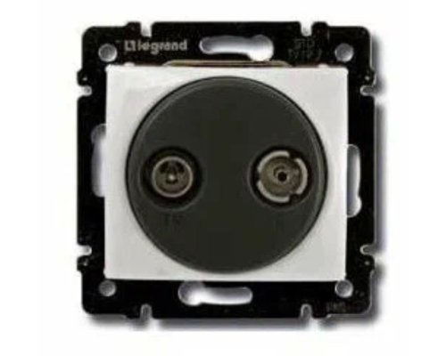 Valena DIY розетка TV-FM оконечная, скрытой установки, слоновая кость (695620)