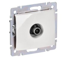 Valena DIY розетка TV проходная, скрытой установки, белый (694291)
