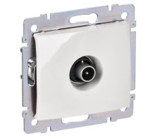 Valena DIY розетка TV оконечная, скрытой установки, белый (694276)