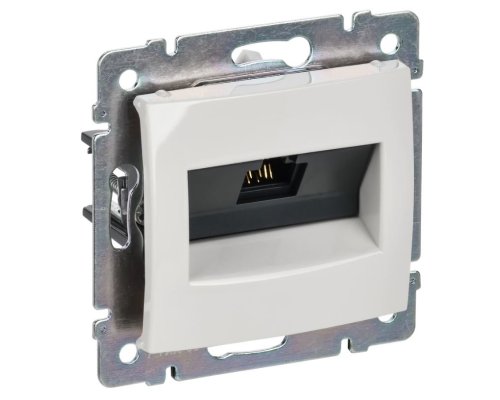 Valena DIY розетка компьютерная RJ45, Cat.5Е UTP, скрытой установки, белый (694286)
