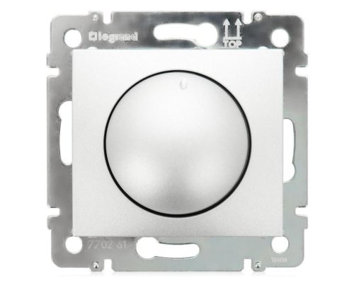 Valena DIY светорегулятор поворотно-нажимной LED 400Вт, алюминий (694348)