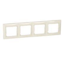 Valena DIY рамка 4-местная, слоновая кость (695634)