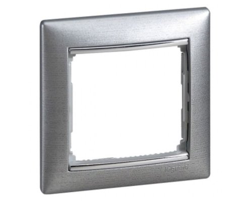 Valena DIY рамка 1-местная, алюминий матовый (694353)