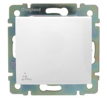 Valena переключатель 1-клавишный, IP44, скрытой установки, слоновая кость (774106)