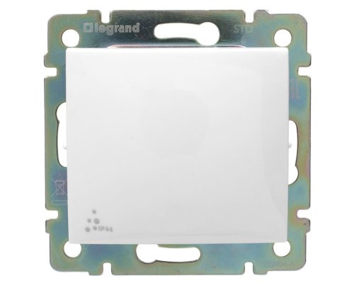 Valena переключатель 1-клавишный, IP44, скрытой установки, слоновая кость (774106)