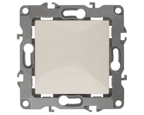 Выключатель 1-кл. IP20 12-1101-02 250В 10АХ слоновая кость ЭРА (Б0014622)