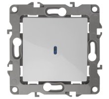 Выключатель 1-кл. с подсветкой IP20 12-1102-01 250В 10АХ белый ЭРА (Б0014633)