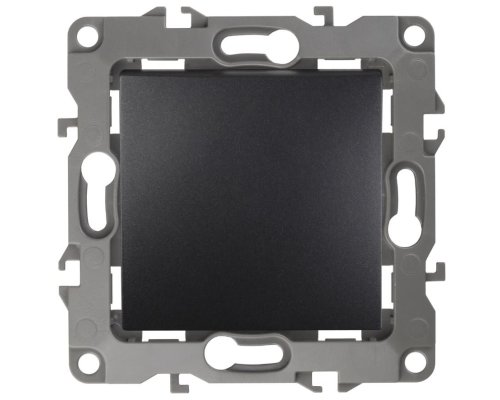 Переключатель IP20 12-1103-05 250В 10АХ антрацит ЭРА (Б0014643)