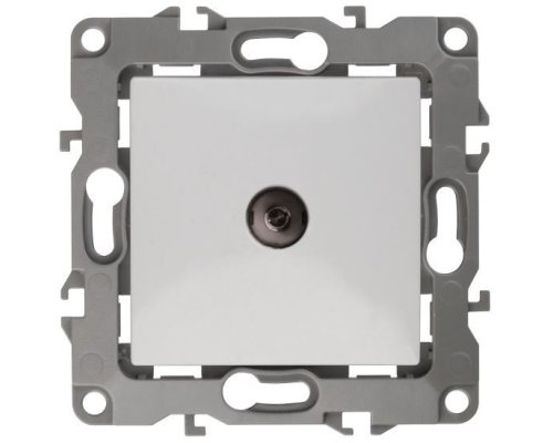 Розетка TV одиночная 12-3101-01 IP20 белый ЭРА (Б0014705)