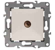 Розетка TV одиночная 12-3101-02 IP20 слоновая кость ЭРА (Б0014706)