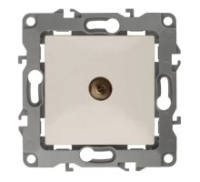 Розетка TV проходная 12-3102-02 IP20 слоновая кость ЭРА (Б0027432)