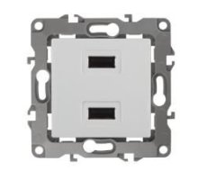 Зарядное устройство 12-4110-01 USB 230В/5В-2100мА IP20 белый ЭРА (Б0027491)