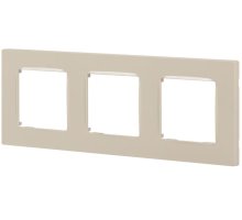 Рамка на 3 поста 12-5203-02, классик, серия 12 слоновая кость ЭРА (Б0067732)