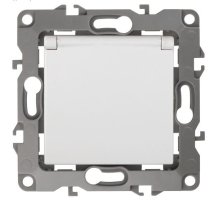 Розетка 12-2103-01 16А IP20 250В 2P+E серия 12 белый Schuko (Б0014693)