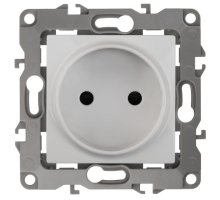 Розетка 12-2105-01 16А IP20 250В 2P серия 12 белый ЭРА (Б0018254)