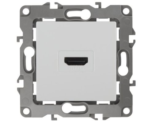 Розетка HDMI 12-3114-01 IP20 серия 12 белый ЭРА (Б0027481)