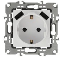 Розетка с 2xUSB 12-4109-01 16А 250В 5В-3А 2P+E серия 12 белый ЭРА (Б0047840)