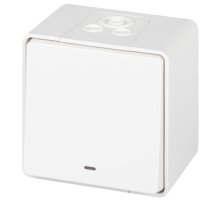 Выключатель 1-кл. ОУ Эксперт IP55 11-1502-01 250В 10АХ белый ЭРА (Б0063305)