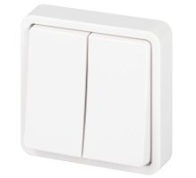 Выключатель 2-кл. СУ Эксперт IP55 11-1524-01 250В 10АХ белый ЭРА (Б0063271)