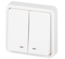 Выключатель 2-кл. СУ Эксперт IP55 11-1525-01 250В 10АХ белый ЭРА (Б0063304)