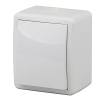 Переключатель 1-кл. ОУ Эксперт IP54 11-1403-01 250В 10АХ белый ЭРА (Б0020673)