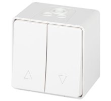 Переключатель 1-кл. ОУ Эксперт IP55 11-1508-01 250В 10АХ белый ЭРА (Б0063251)