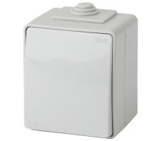 Переключатель 1-кл. ОУ Эксперт IP65 11-1603-03 250В 10АХ серый ЭРА (Б0035975)