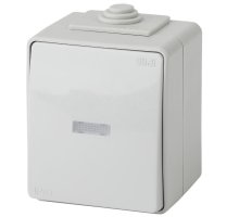 Переключатель 1-кл. ОУ Эксперт IP65 11-1610-03 250В 10АХ серый ЭРА (Б0035981)