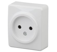 Розетка ОУ Эксперт 11-2201-01 16A IP20 250В 2P белый ЭРА (Б0031551)