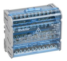 Шины на DIN-рейку (кросс-модуль) ШНК 4х11 3L+PEN TEKFOR (TF-DN10-4-11-125)