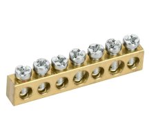 Шина нулевая TEKFOR сечение 6х9 7 отверстия (TF-KP00D-SN-07)
