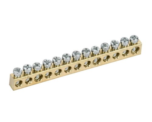 Шина нулевая TEKFOR сечение 6х9 13 отверстия (TF-KP00D-SN-13)
