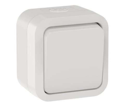 TORS Выключатель 1-клавишный TS311 открытой установки 10А IP55 белый (TS-V16-0-10-55-K01)