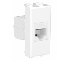 Розетка RJ-45 кат.6 1 модуль Avanti белое облако (4400691)