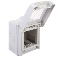 Коробка для настенного монтажа IP55 2 модуля Avanti серая (4403932)