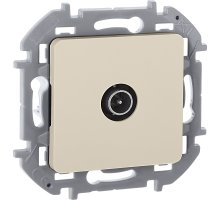 Inspiria розетка TV оконечная, скрытой установки, слоновая кость (673871)
