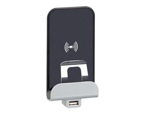 ETIKA зарядное устройство Qi 5В USB A 5В, слоновая кость (672337)