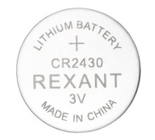 Батарейка литиевая CR2430 3В REXANT (39-1109)