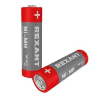Аккумулятор Ni-MH AA/HR6, 1,2В, 2300мАч, блистер REXANT (30-1423)