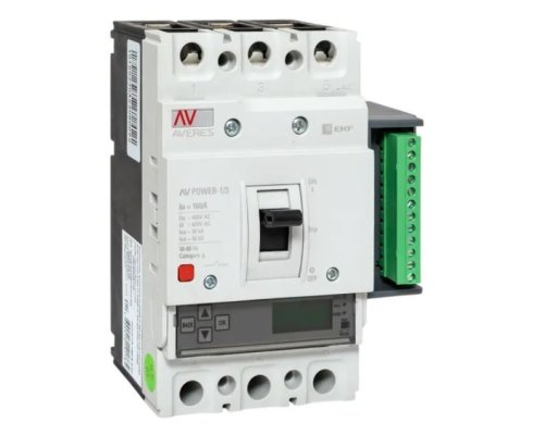 AV-POWER-1/3 160А 50кА ETU6.2 (mccb-13-160-6.2-av)