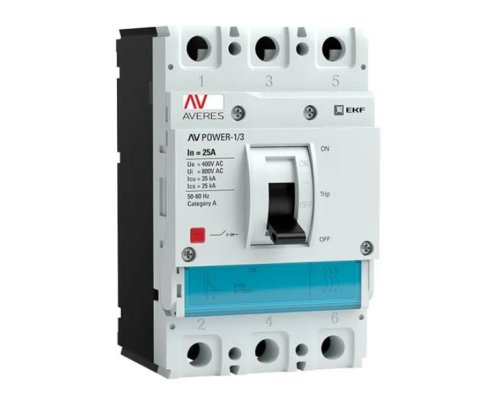 AV-POWER-1/3 25А 35кА TR (mccb-13-25-TR-av)