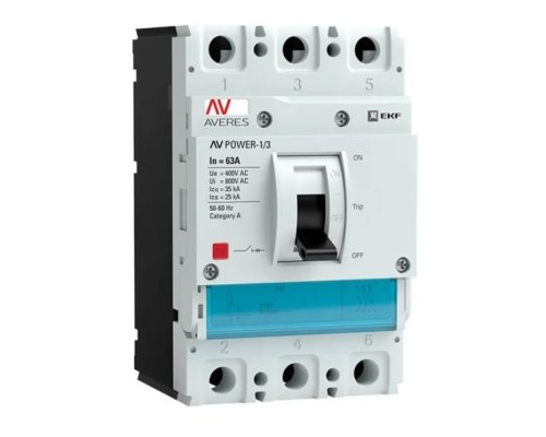 AV-POWER-1/3 63А 35кА TR (mccb-13-63-TR-av)