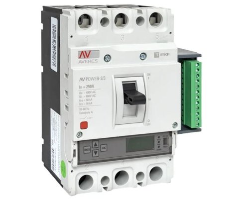 AV-POWER-2/3 250А 50кА ETU6.2 (mccb-23-250-6.2-av)