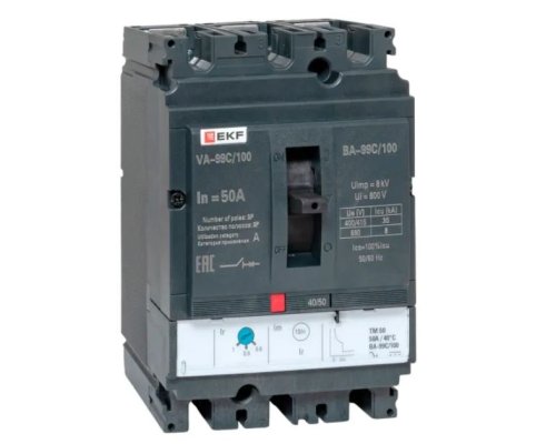 ВА-99C 100/50А 3P 35кА (mccb99C-100-50)