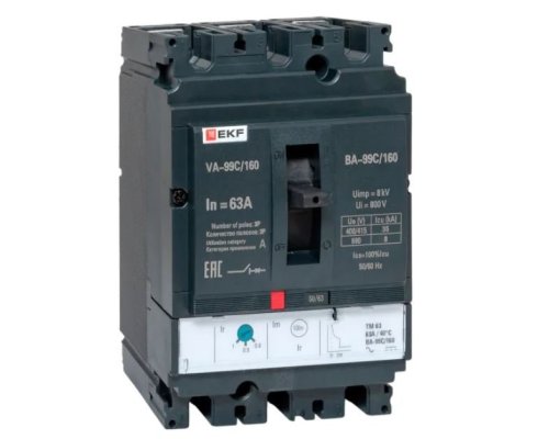 ВА-99C 160/63А 3P 35кА (mccb99C-160-63)