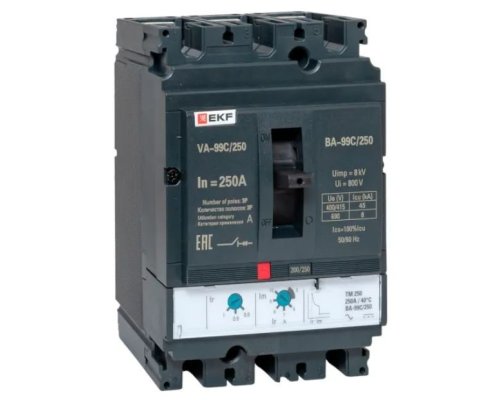 ВА-99C 250/250А 3P 45кА (mccb99C-250-250)